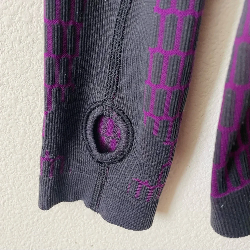 Lululemon SIZE 8 About That Base Long Sleeve seamless top